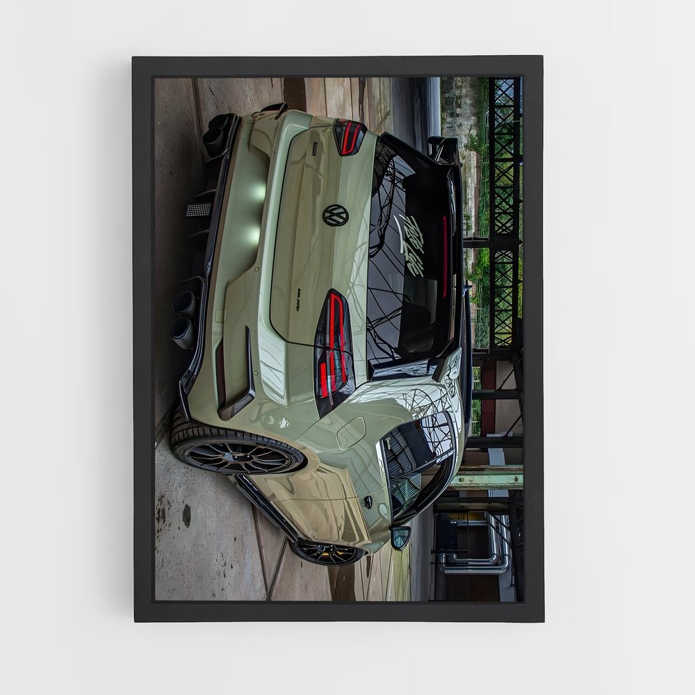 Poster Golf GTI : Évasion Urbaine – affiche Volkswagen (vue 2)